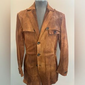Hugo Boss Leather Trench-coat
